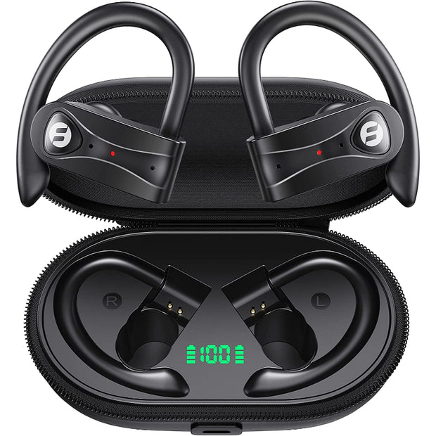 Bluetooth Headphones With Noise Canceling 4 Mic Stereo Sound