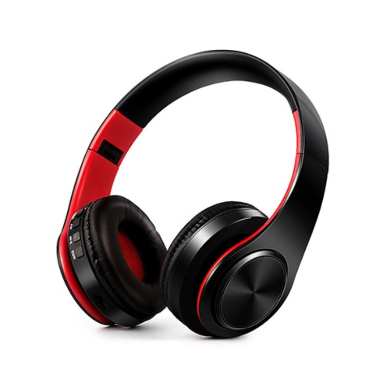 Bluetooth Headphones With SD Card Support & Mic
