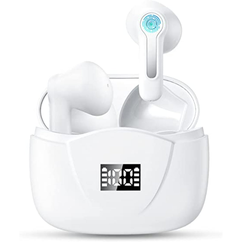 Wireless Earbuds, Bluetooth 5.3 Headphones with Noise Cancelling