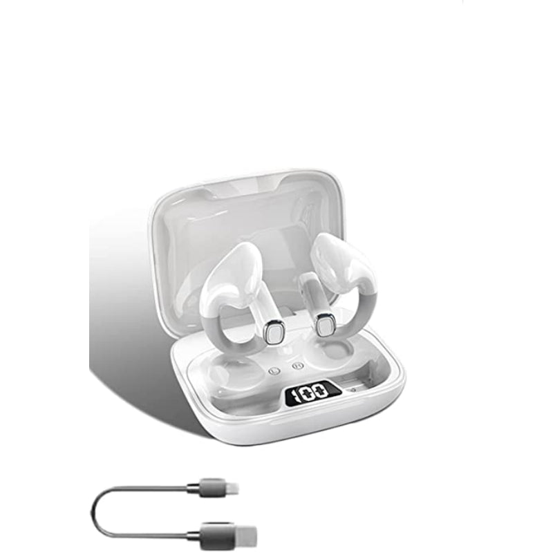 New Open Ear Headphones - Wireless Ear Clip Bone Conduction Headphones