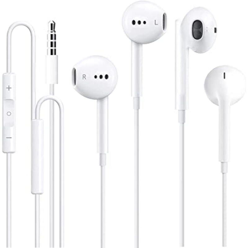 Wired Headphones, In-Ear Headphones With Microphone, Earbuds Built-in Call Volume and Control Button