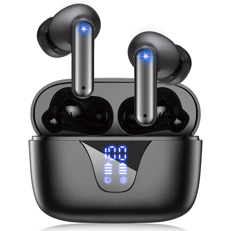 Wireless Earbuds 5.3 Headphones 50H Playtime With LED Digital Display