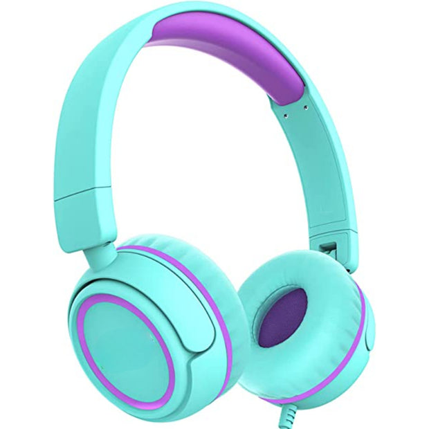 Kids Headphones, Wire Headphones for Kids for School, Foldable Adjustable On-Ear Headphones