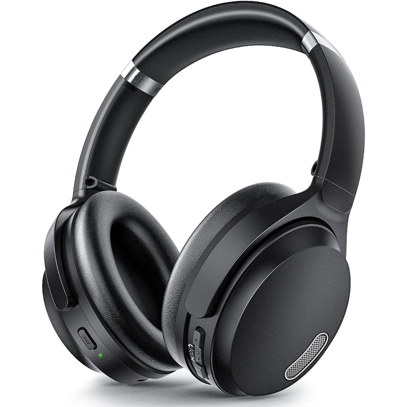 Active Noise Cancelling Headphones With Microphone And Deep Bass