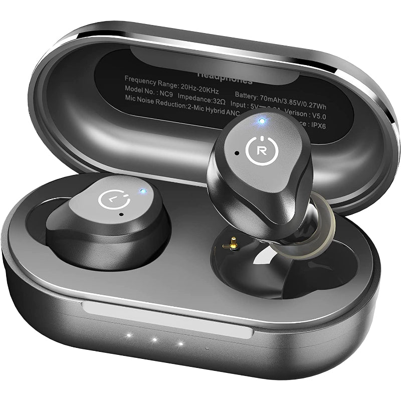 Hybrid Active Noise Cancelling Wireless Earbuds