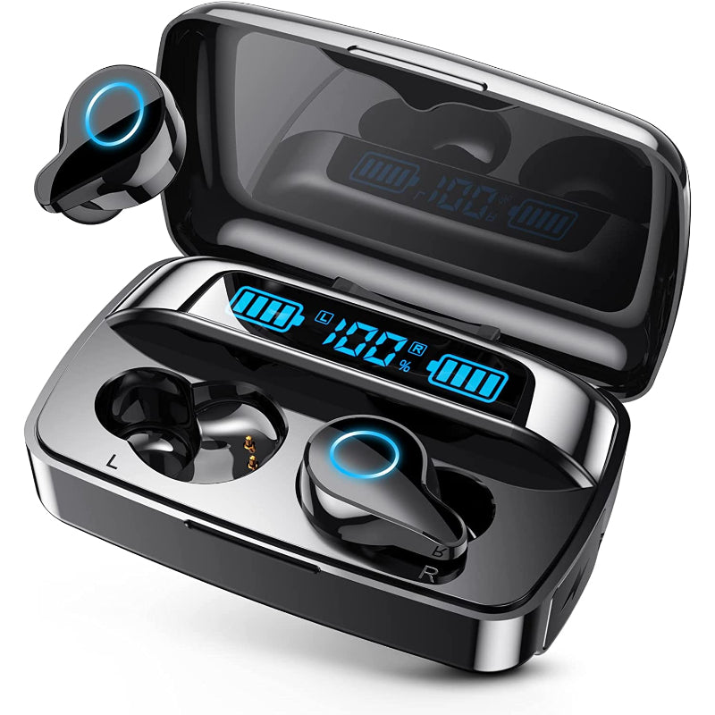 Wireless Earbuds Bluetooth 5.2 Headphones With 1800mAh Charging Case