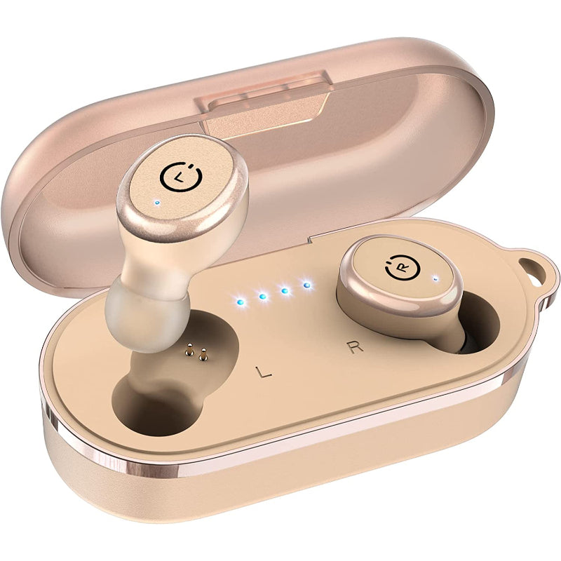 Bluetooth 5.3 Wireless Earbuds with Wireless Charging Case