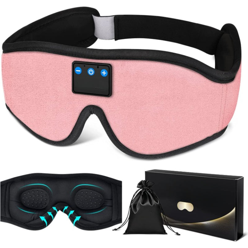 Sleep Mask With Bluetooth Headphones For Travel Essential