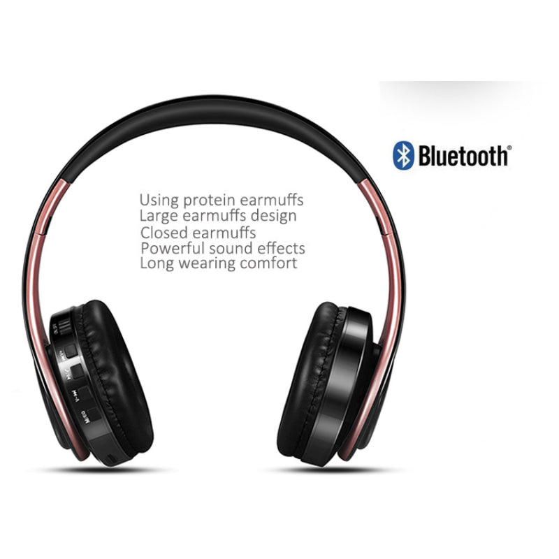 Wireless Bluetooth Headphone With Mic