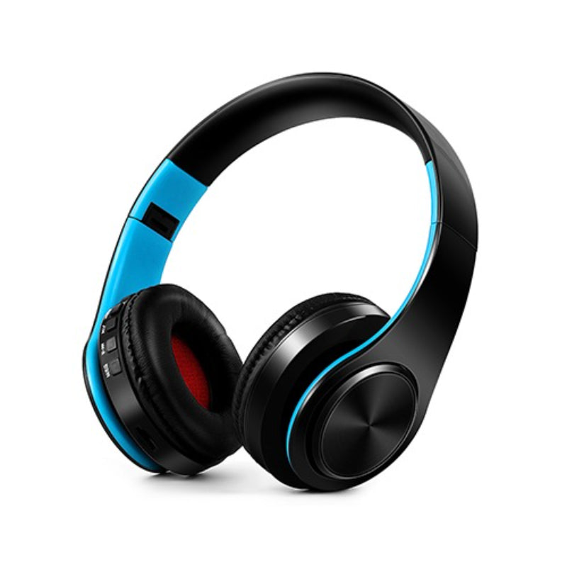 Bluetooth Headphones With SD Card Support & Mic