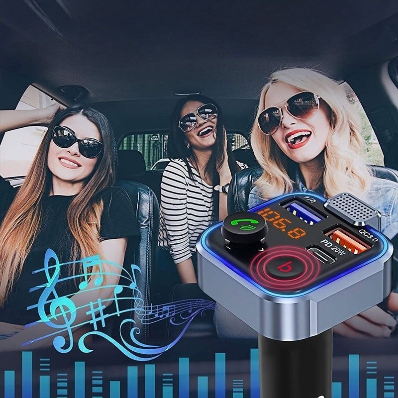 Handsfree Wireless Bluetooth Car Adapter